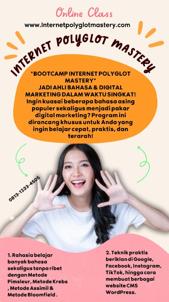  Tingkatkan kemampuan bahasa Inggris Anda dengan kursus online terbaik! Bergabunglah sekarang dan rasakan kemudahan belajar dari rumah dengan pengajaran berkualitas.